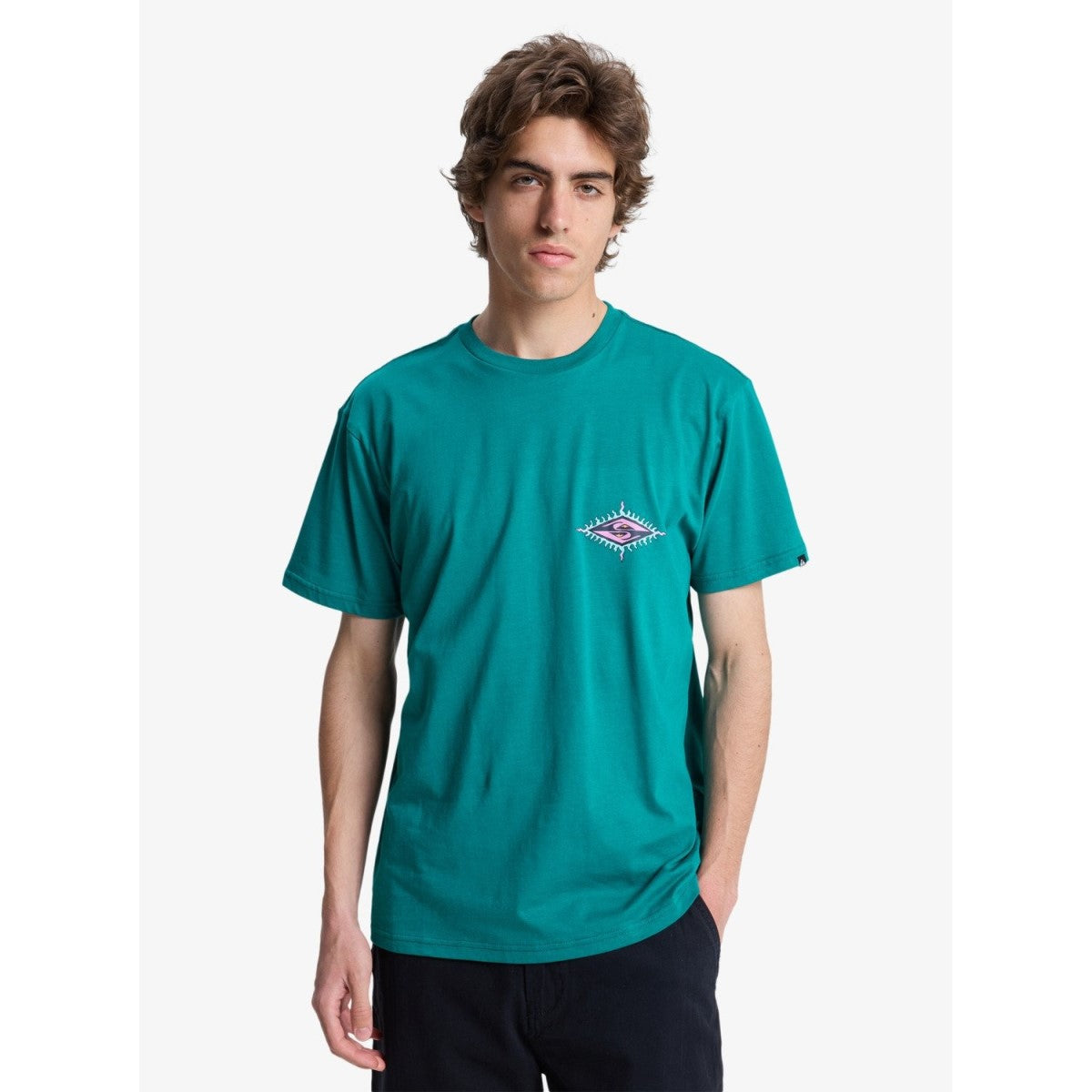 Quiksilver EV Beach Blast T-Shirt Men's (Teal Green BSJ0)