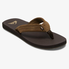 Quiksilver Carver Suede Core Sandals Men's (Brown CVJ1)