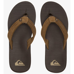 Quiksilver Carver Suede Core Sandals Men's (Brown CVJ1)