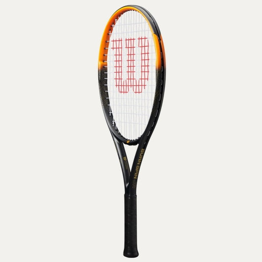 Wilson Burn Spin 25 Tennis Racket Kid's (Black Orange)