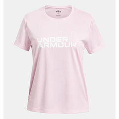 Under Armour Tech Twist Wordmark T-Shirt Girls (Prime Pink 647)