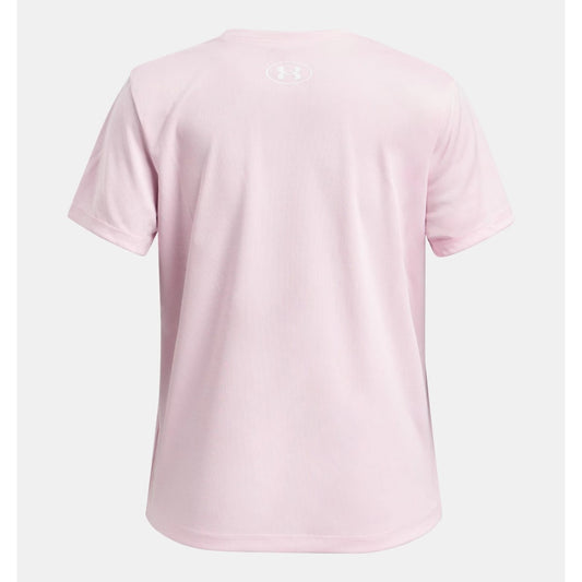 Under Armour Tech Twist Wordmark T-Shirt Girls (Prime Pink 647)