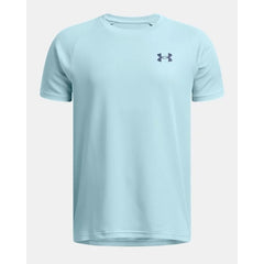 Under Armour Tech Textured T-Shirt Kid's (Stream Navy 494)