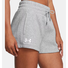 Under Armour Icon Fleece Boxer Shorts Women's (Mod Grey 011)