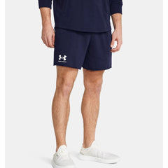 Under Armour Rival Terry 6" Shorts Men's (Midnight Navy 410)