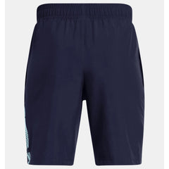 Under Armour Woven Graphic Shorts Boy's (Midnight Navy 410)