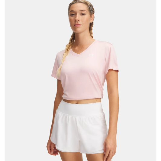Under Armour Tech Twist V Neck T-Shirt Women's (Prime Pink 647)
