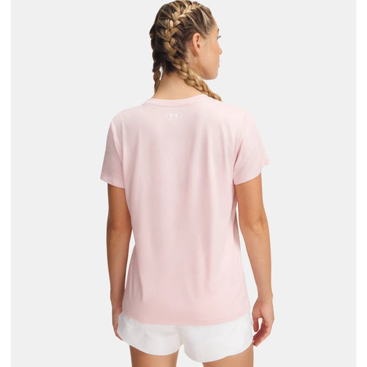 Under Armour Tech Twist V Neck T-Shirt Women's (Prime Pink 647)