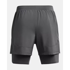 Under Armour Launch 5" 2in1 Shorts Men's (Grey 025)