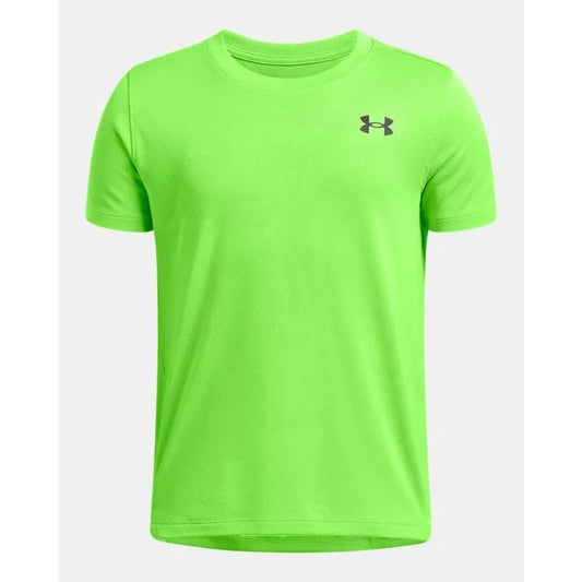 Under Armour Tech Vent Jacquard T-Shirt Kid's (Green Black 362)