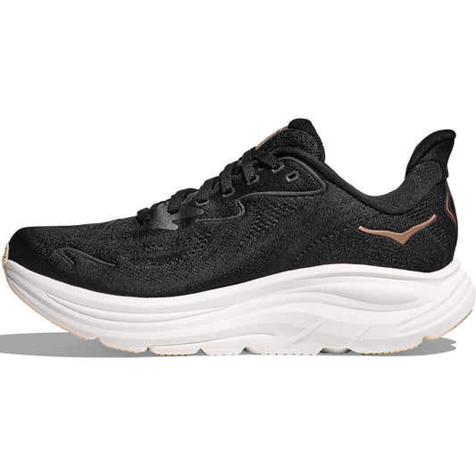 Hoka Clifton 10 Running Shoes Women's (Black Rose Gold)