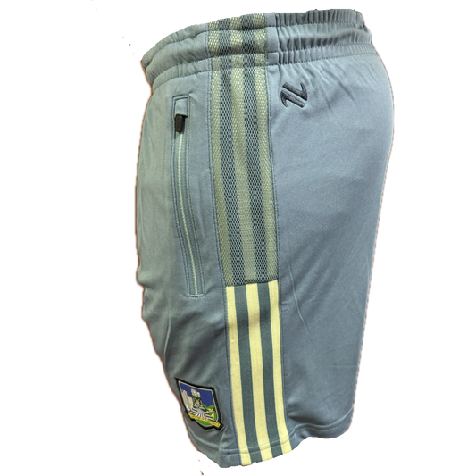 O'Neills Limerick GAA Nepal 049 Poly Shorts Kid's (Blue Beige Marine)
