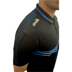 O'Neills Limerick GAA Nepal 061 Polo Shirt Men's (Black)