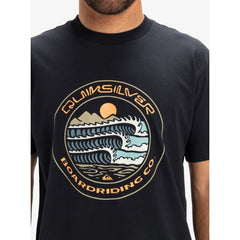 Quiksilver Ev Three Seas T-Shirt Men's (Dark Navy KTP0)