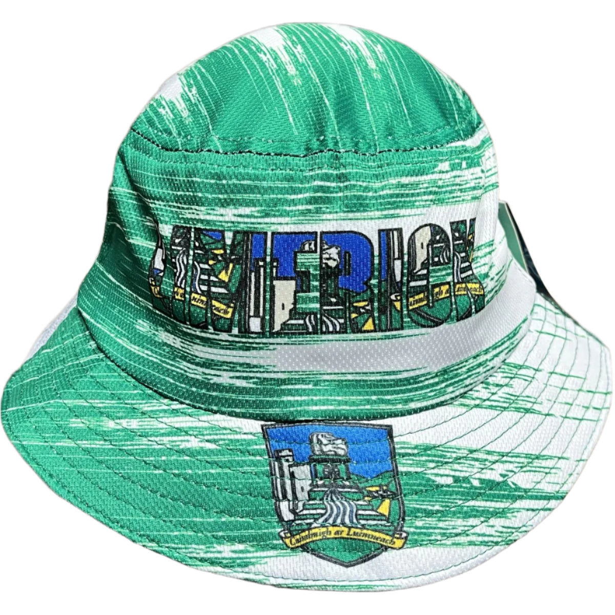 Limerick GAA Bucket Hat Unisex (Green White)