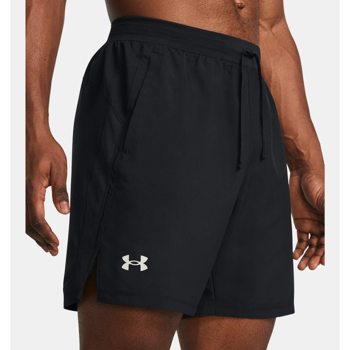 Under Armour Launch 7" Unlined Shorts Men's (Black Reflective 001)
