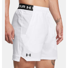 Under Armour Vanish Woven 6 Inch Shorts Men's (White Black 100)