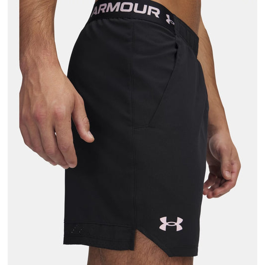 Under Armour Vanish Woven 6 Inch Shorts Men's (Black Pink 011)