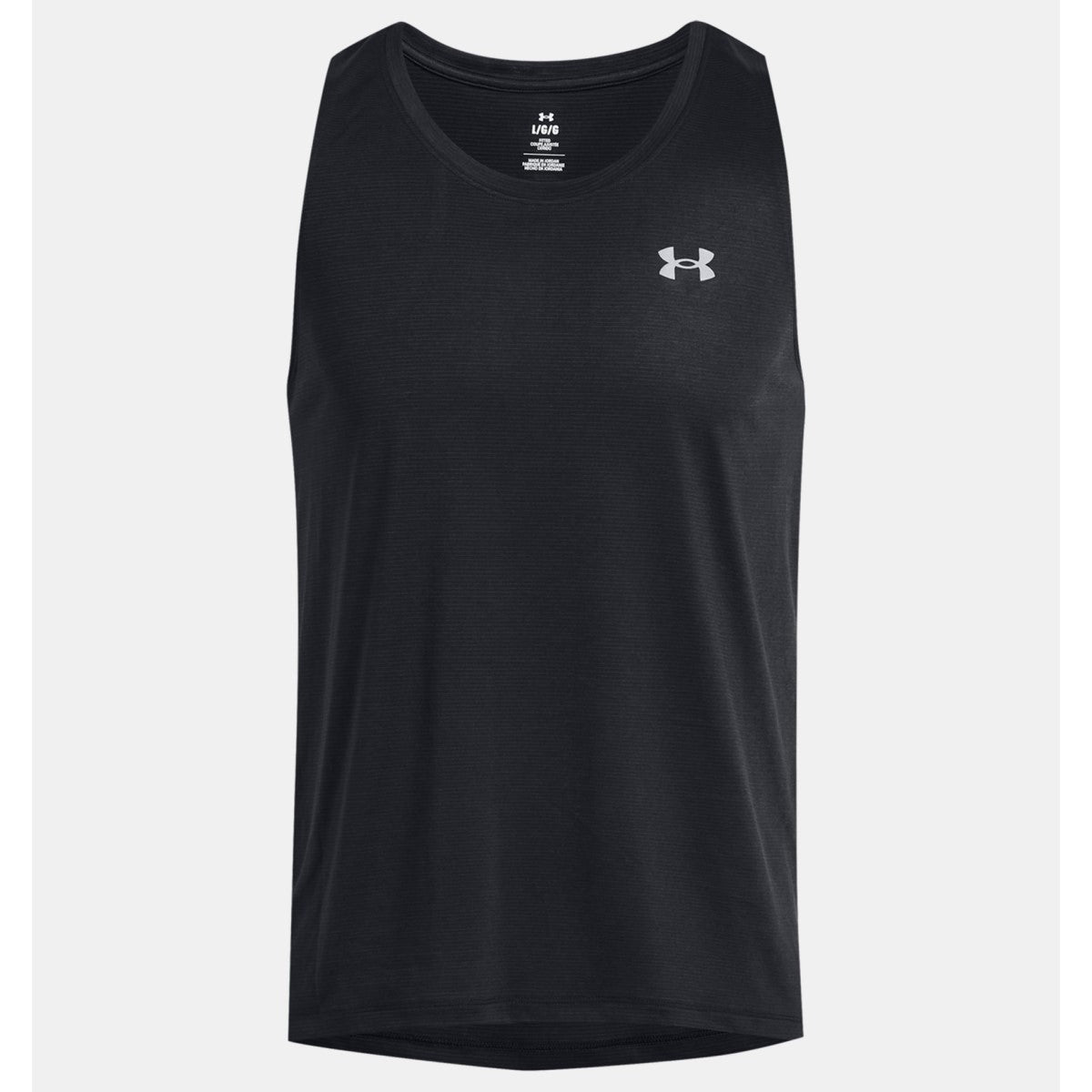 Under Armour Launch Tank Top Men's (Black Reflective 001)