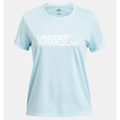 Under Armour Tech Twist Wordmark T-Shirt Girls (Stream White 494)