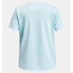 Under Armour Tech Twist Wordmark T-Shirt Girls (Stream White 494)