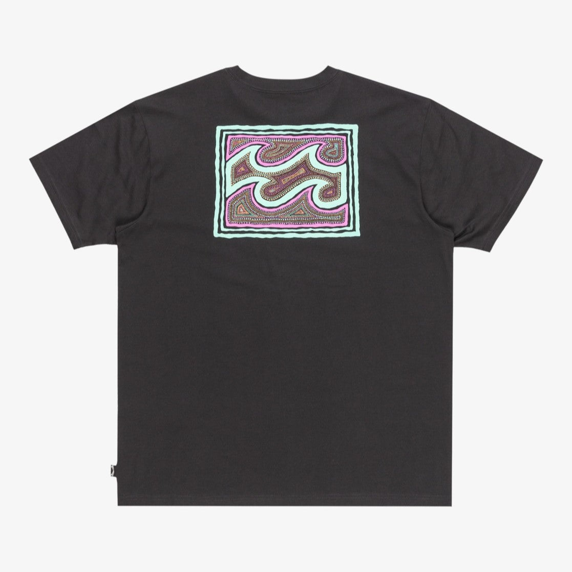 Billabong Crayon Wave T-Shirt Men's (Washed Black WAA)