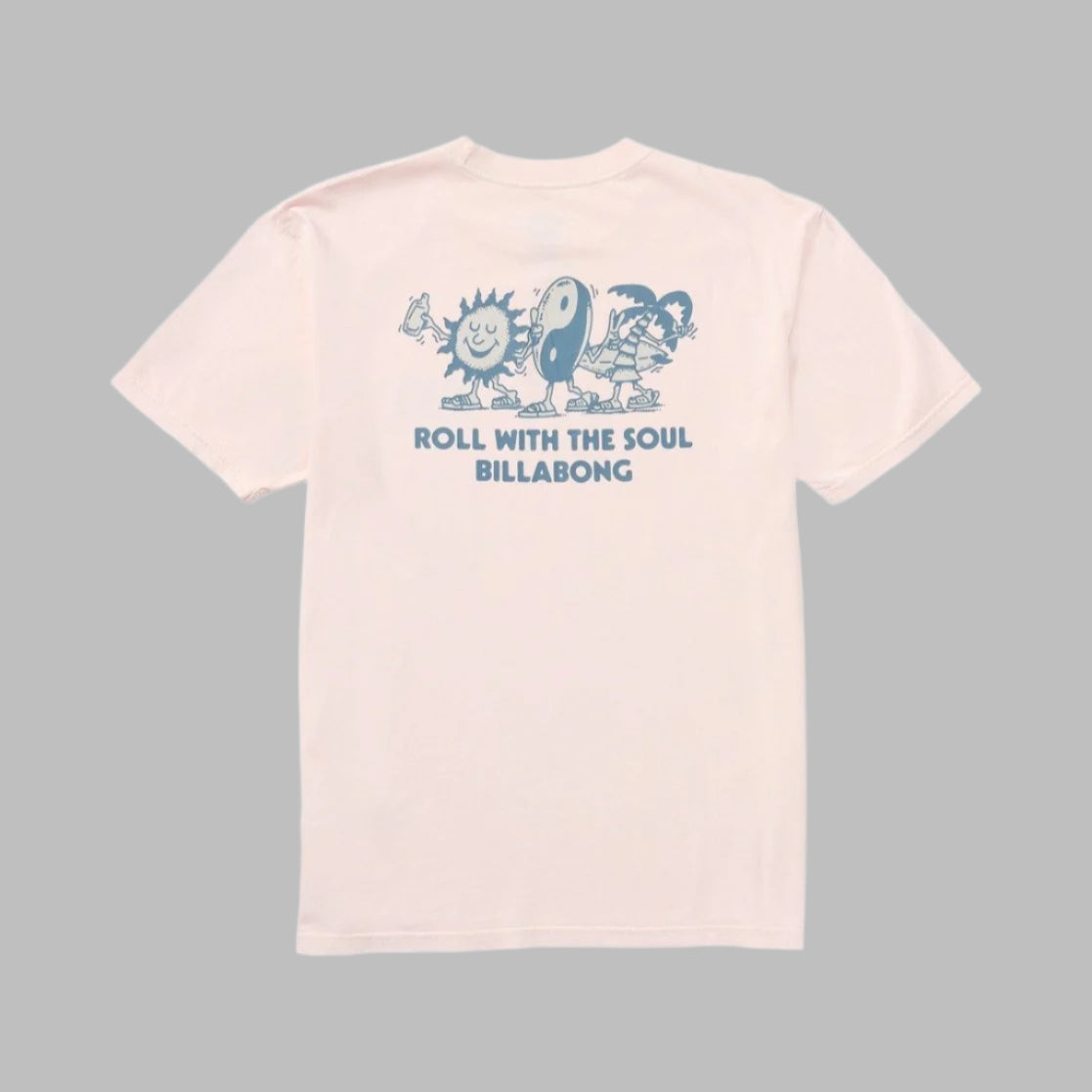Billabong Roll Premium T-Shirt Men's (Pink IPK)