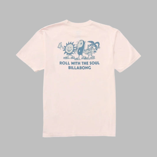 Billabong Roll Premium T-Shirt Men's (Pink IPK)
