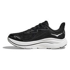 Hoka Clifton 10 Running Shoes Kid's (Black White)