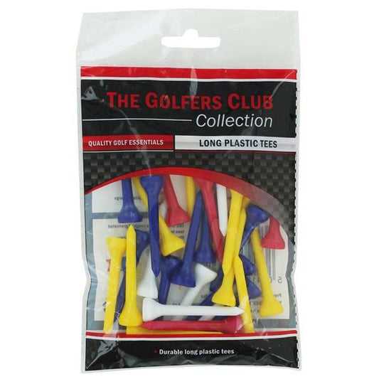 The Golfers Club Plastic Golf Tees 50mm x 30