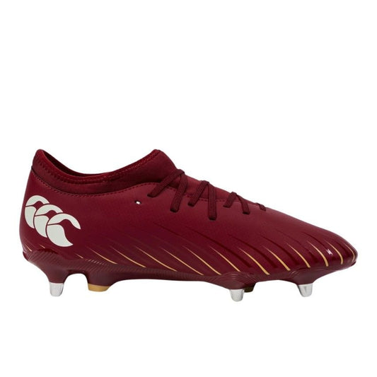 Canterbury Speed Falcon Team SG Rugby Boots Men's (Red AAY)