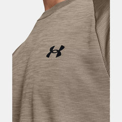 Under Armour Tech Textured T-Shirt Men's (Taupe Brown 200)