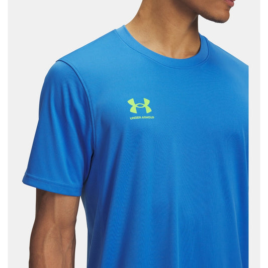 Under Armour Challenger Training T-Shirt Men's (Blue Yellow 402)