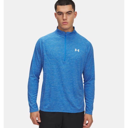 Under Armour Tech Textured Half Zip Top Men's (Blue 402)