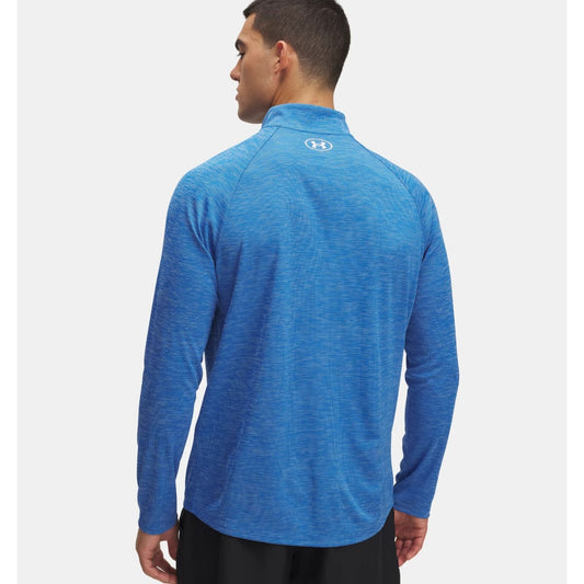 Under Armour Tech Textured Half Zip Top Men's (Blue 402)