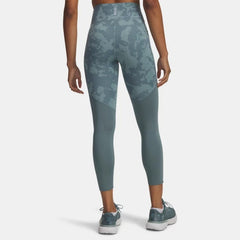 Under Armour HeatGear Launch Printed Leggings Women's (Green 587)