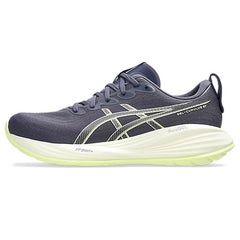 Asics Gel Cumulus 27 Running Shoes Mens (Indigo Fog Lucid Yellow 500)