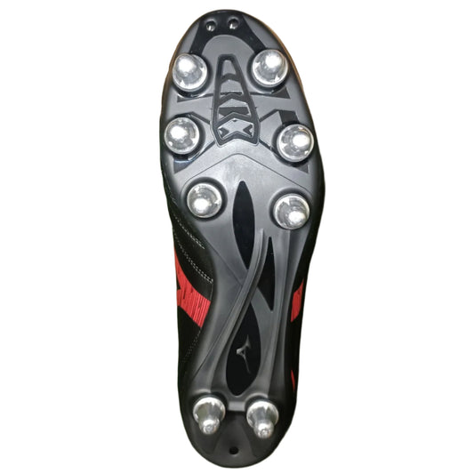 Mizuno Monarcide Neo III SG Rugby Boots Men's (Black Morelia 40th Red)