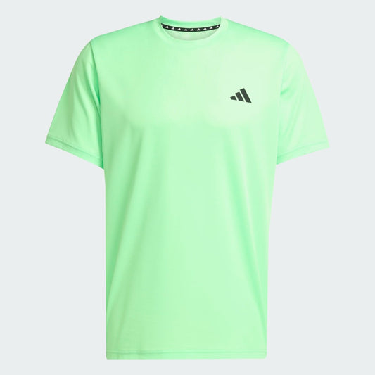 Adidas Training Essential Base T-Shirt Men's (Green Black JW5024)