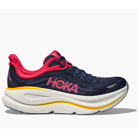 Hoka Bondi 9 Running Shoes Women's (Varsity Navy Nautical Dusk VLD)