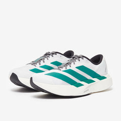 Adidas Adizero Evo SL Running Shoes (Cloud White/Pure Teal/Grey Four)