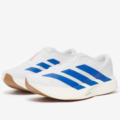 Adidas Adizero Evo SL Running Shoes (Cloud White/Royal Blue/Pure Ruby)