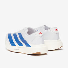 Adidas Adizero Evo SL Running Shoes (Cloud White/Royal Blue/Pure Ruby)