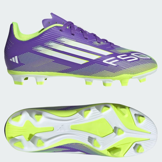 Adidas F50 Club FG Football Boot Infants (Purple JI0030)