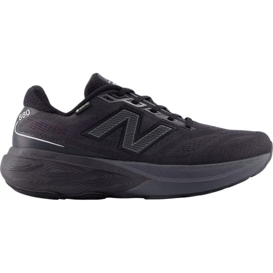 New Balance 880V15 Running Shoes Men's Goretex (Black Castlerock Silver)