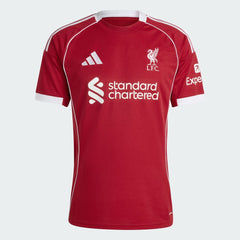 Adidas Liverpool FC Home Jersey 25/26 Men's (Red JV6423)