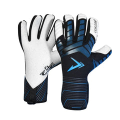 Precison Training Elite 3.0 Quartz Goalkeeper Gloves (Black Blue)