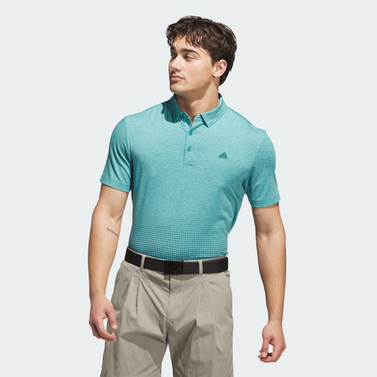Adidas Go To Rise Print Polo Shirt Men's (Teal KA7918)