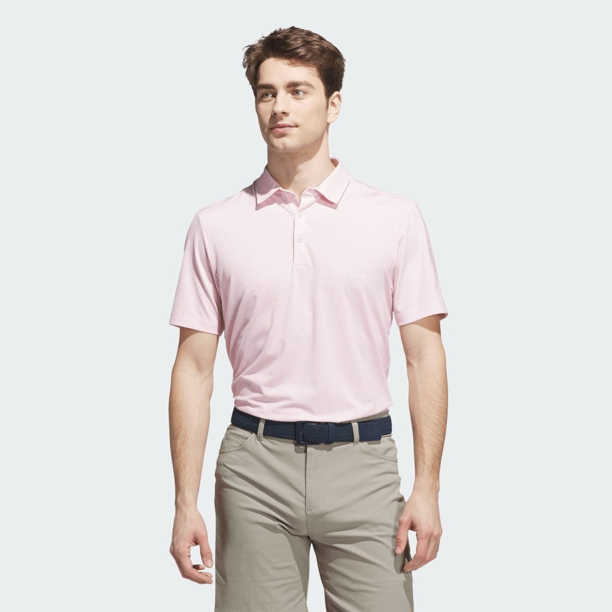 Adidas Ultimate 365 Mini Bunker Polo Shirt Men's (Pink KA1905)
