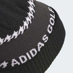 Adidas Cold Rdy 3 Stripes Pom Beanie Men's (Black JL5657)
